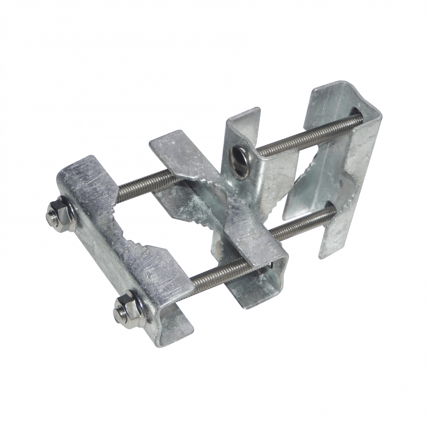 Abrazadera Horizontal-Vertical Galvanizada Hasta-2-Pulgadas 1