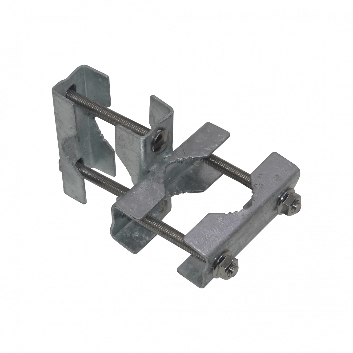 Abrazadera Horizontal-Vertical Galvanizada Hasta-2-Pulgadas 2