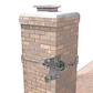 Kit Soporte para Chimenea Hasta 1-1/2-pulgadas Galvanizado - Miniatura 2