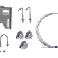 Kit Soporte para Chimenea Hasta 1-1/2-pulgadas Galvanizado - Miniatura 3