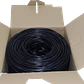 Cable F/UTP LINKCHIP Negro Exterior AWG25/0.45mm CCA 305mt Aleación - Miniatura 1
