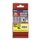 Cinta Laminada Brother Tze-S621, Texto Negro sobre Fondo Amarillo, 9mm, Extra Fuerte - Miniatura 1