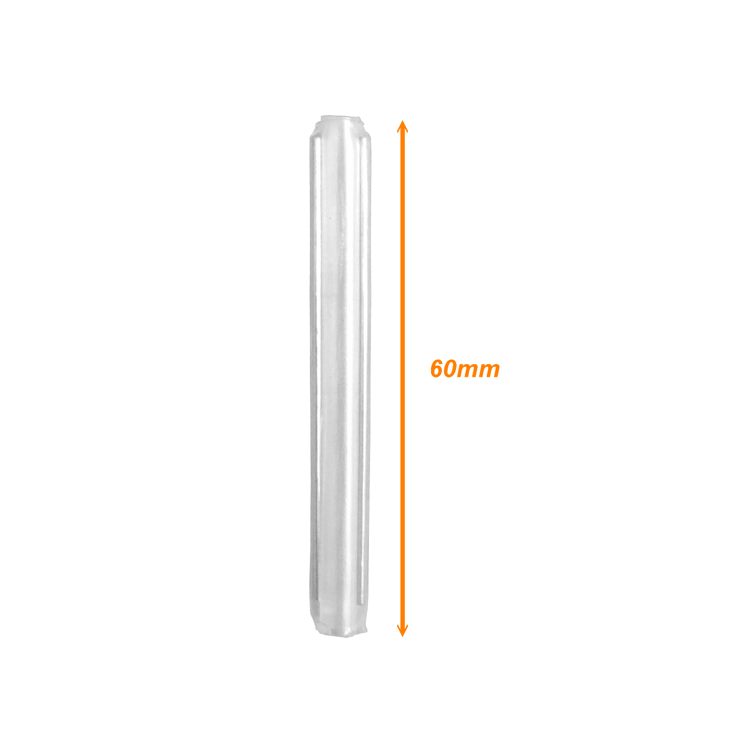 57mm 50-unid Cable Drop-6,7x4,8mm Manguito Protector de Empalme Fusion 1