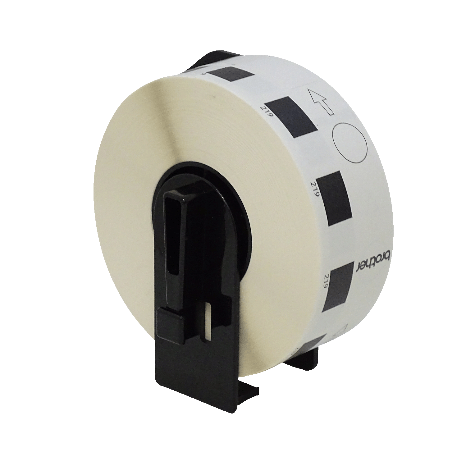 Etiquetas Adhesivas Papel Blanco para QL Brother DK1219, 12mm, 1200 etiquetas 3