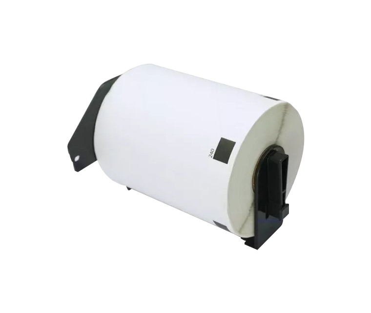 Rollo etiquetas Brother DK1240 blanco 4x2 pulgadas 1