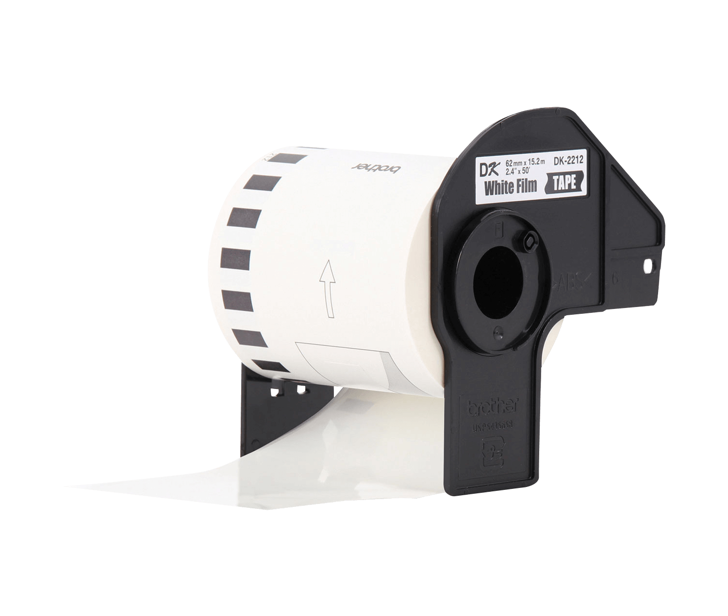 Cinta de Papel de Longitud Continua Brother DK-2212, 62mm, 15,24 Metros 1