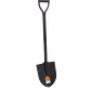 Pala Metal-Metal Negra 100cm 1mt - Miniatura 3