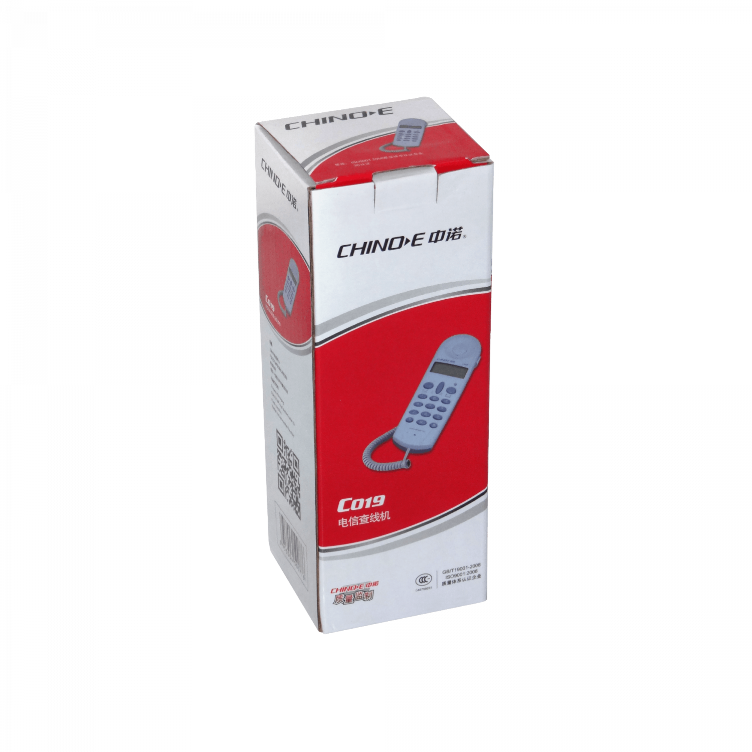 CHINO-E Telefono Tecnico para Pruebas RJ11-M/H Pinzas/Krone Pantalla 1