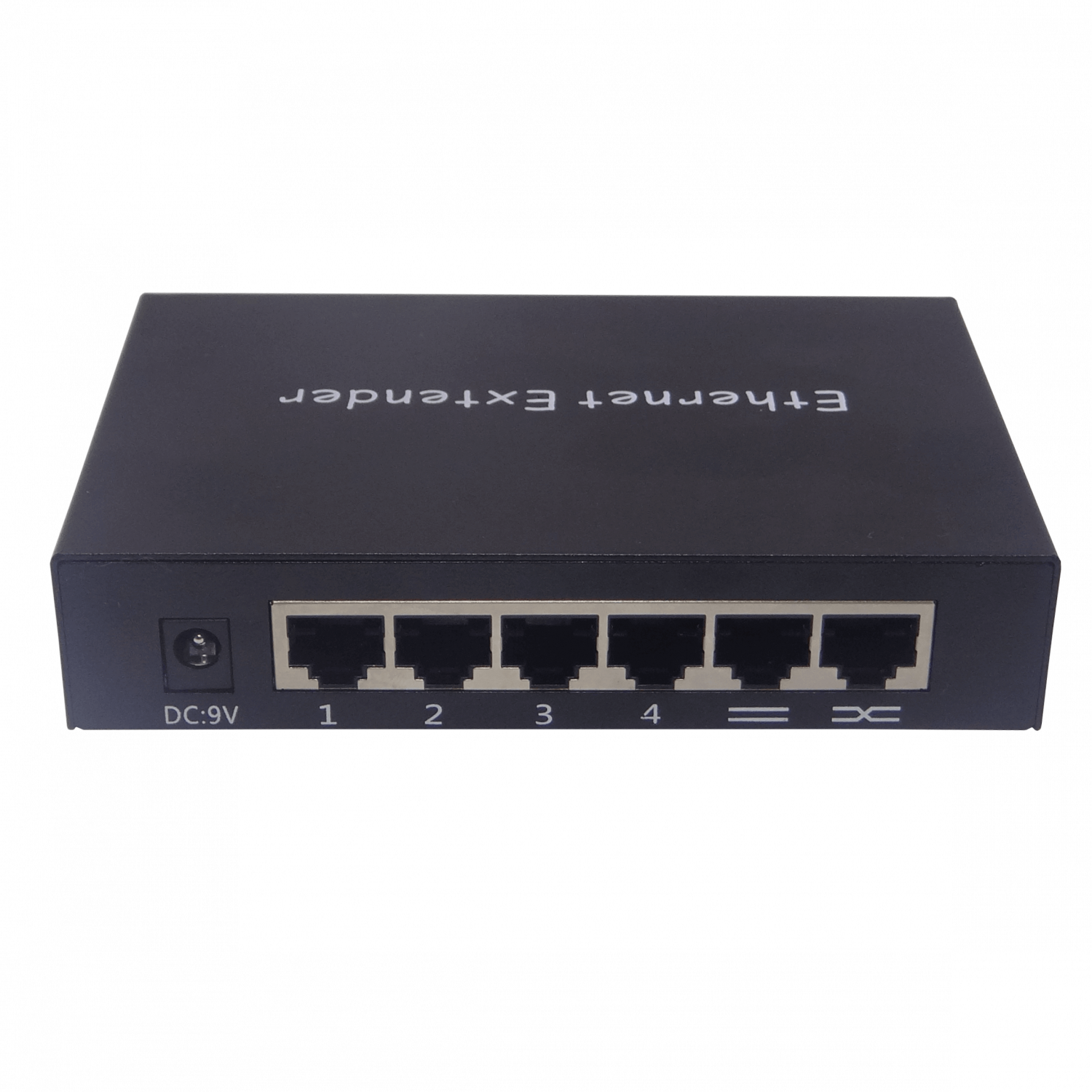 4-10mbps 1-uplink Hub-Ethernet Extensor 300-600mts-UTP 10BASE-T 4