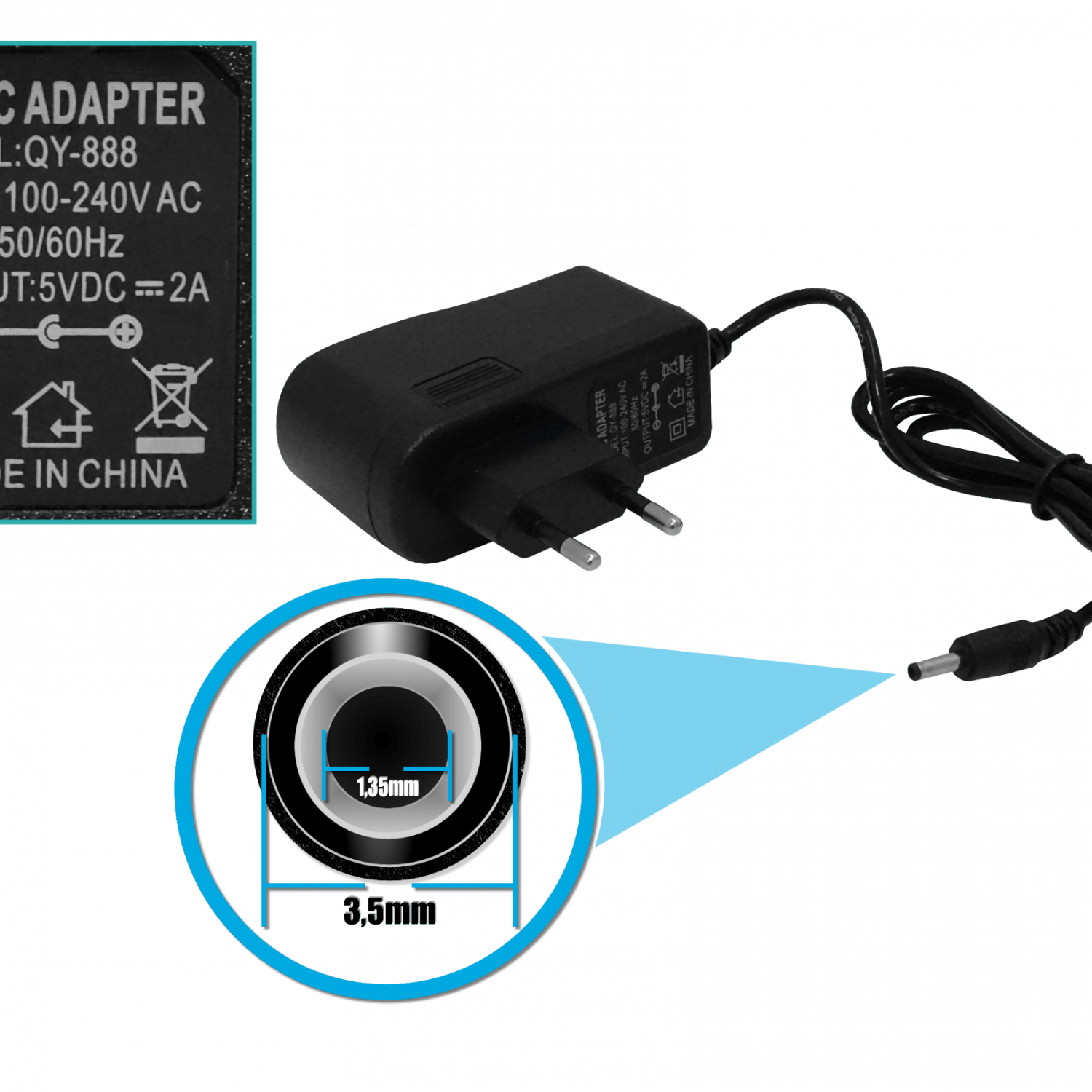 Extension Activa USB2.0 UTP cat5-cat6 50-100mt inc-5V/1A A-M A-H 4