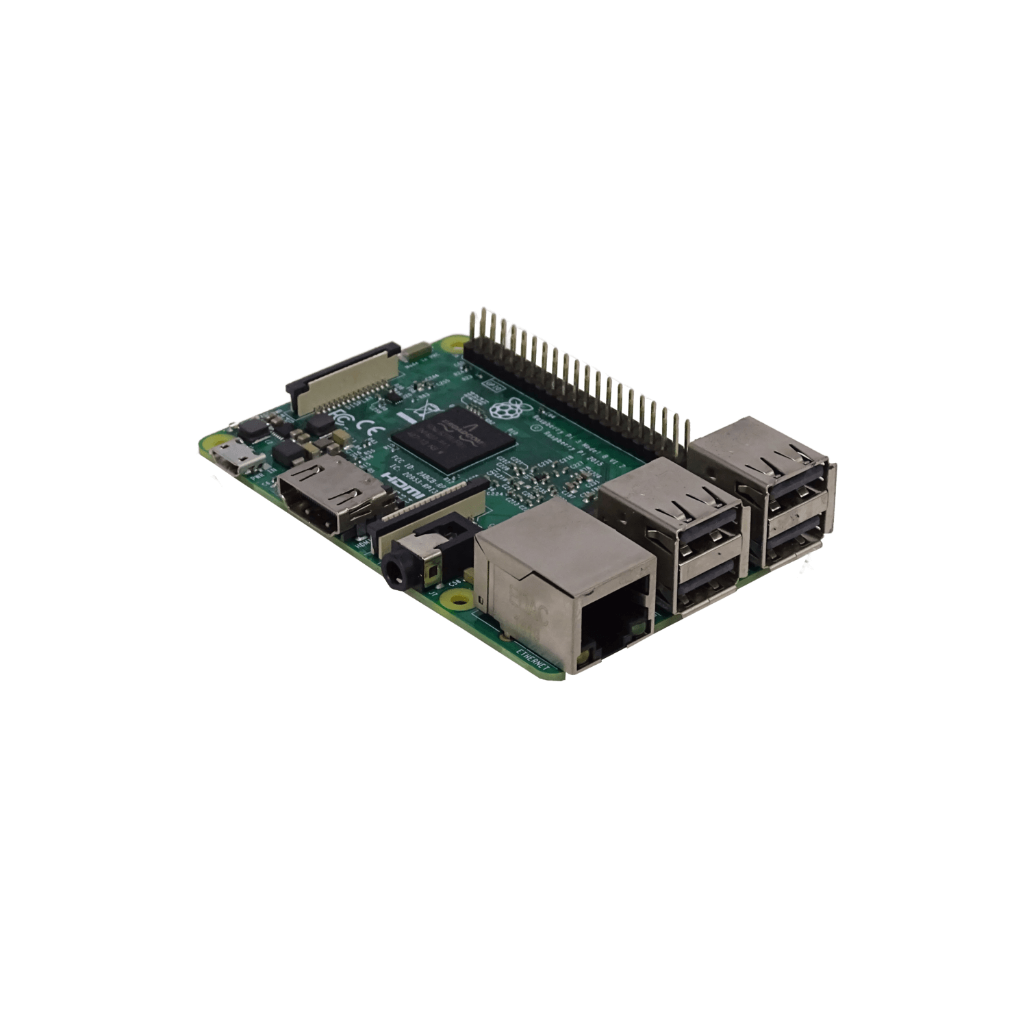 Raspberry Pi 3 Model B+ Placa Base, Quad-Core 1.4GHz, Wi-Fi Dual Band, Bluetooth 4.2 5