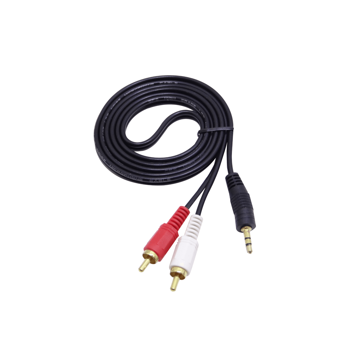 Cable de Audio 3.5mm Macho a 2 RCA Macho, 1.5m, Estéreo 2