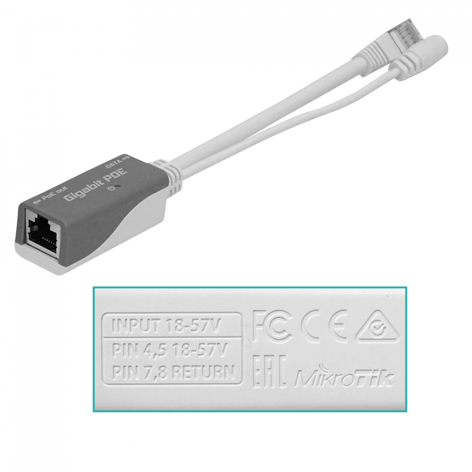 Punto de Acceso Exterior MikroTik GrooveA 52 ac - Dual Band, 802.11ac, Gigabit Ethernet 6