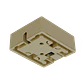 Roseta Telefónica RST-11 RJ11/RJ14 6P4C Sobrepuesta Blanca - Miniatura 4