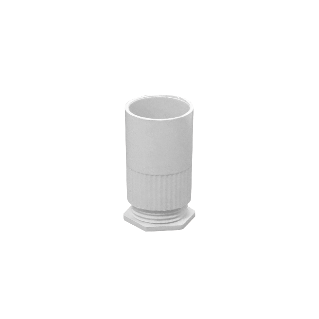 LINKCHIP 20mm Blanca Salida de Caja PVC para Tubo 2