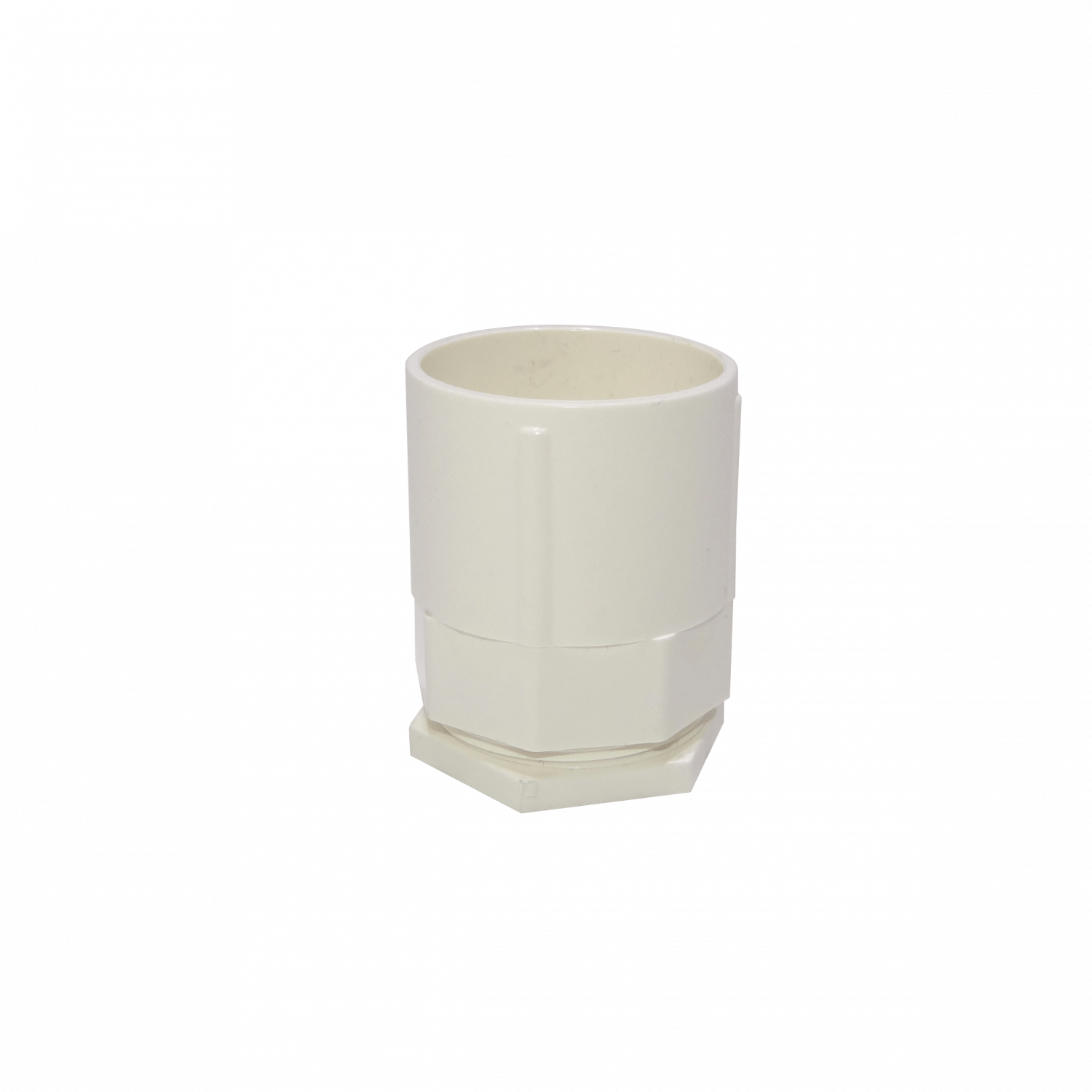 Salida caja LinkChip PVC40-SA 40mm blanca para tubo PVC 1