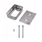 Caja-75x116mm Zincada 5/8 Chuqui Metalica Base-82x125mm - Miniatura 1