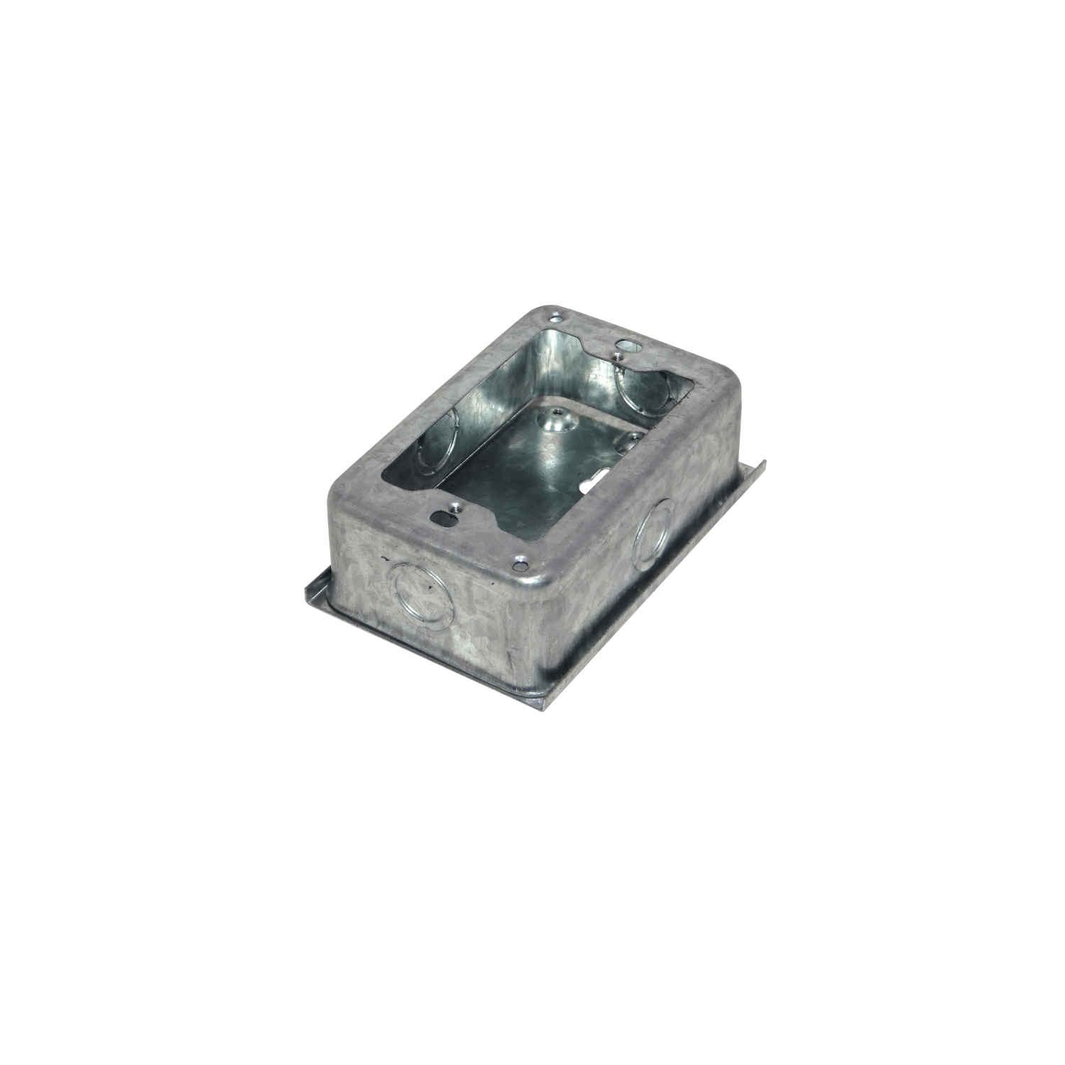 Caja-75x116mm Zincada 5/8 Chuqui Metalica Base-82x125mm 3