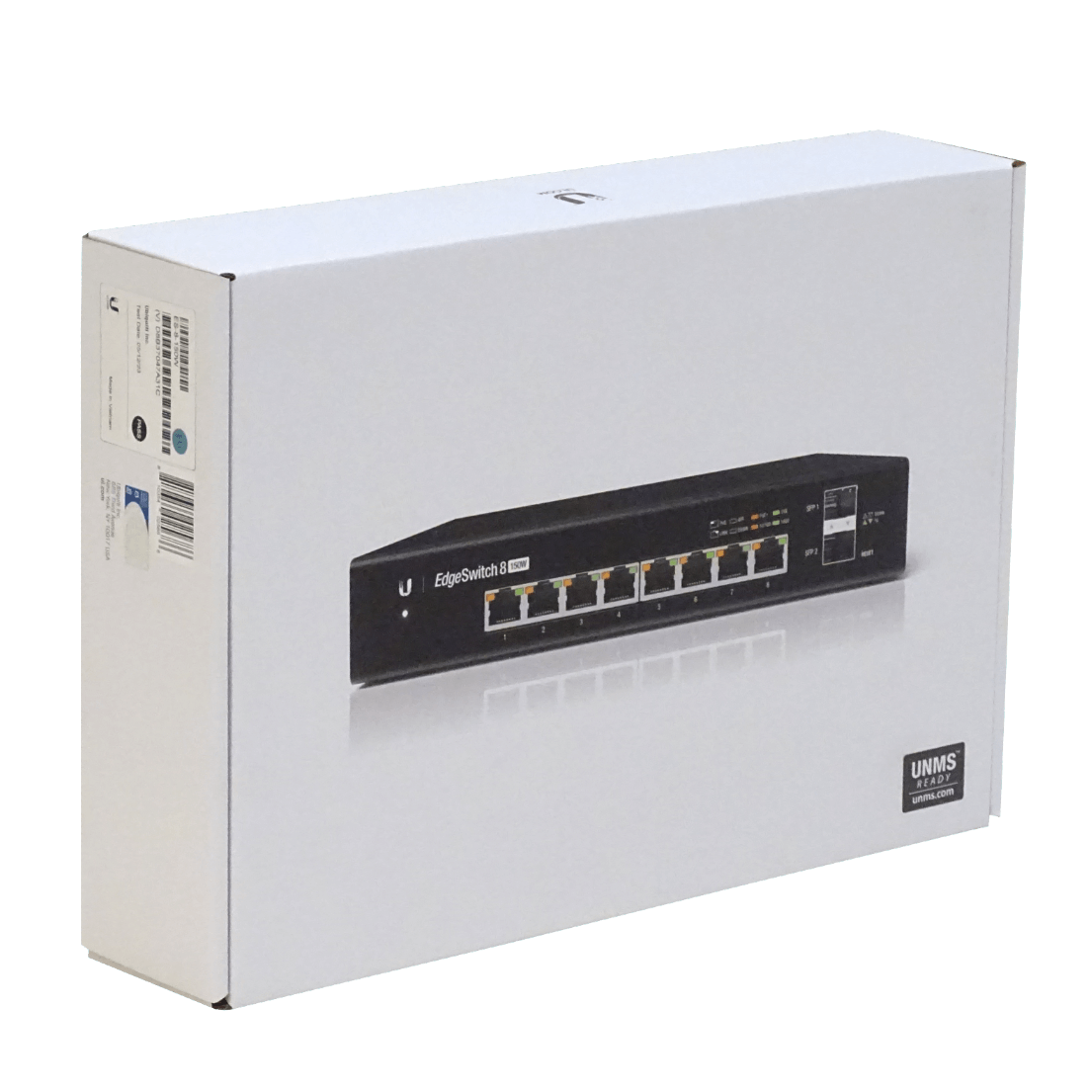 Switch Ubiquiti EdgeSwitch 8 PoE (ES-8-150W), 150W, 8 Puertos Gigabit, 2 SFP, Gestión L2/L3 1