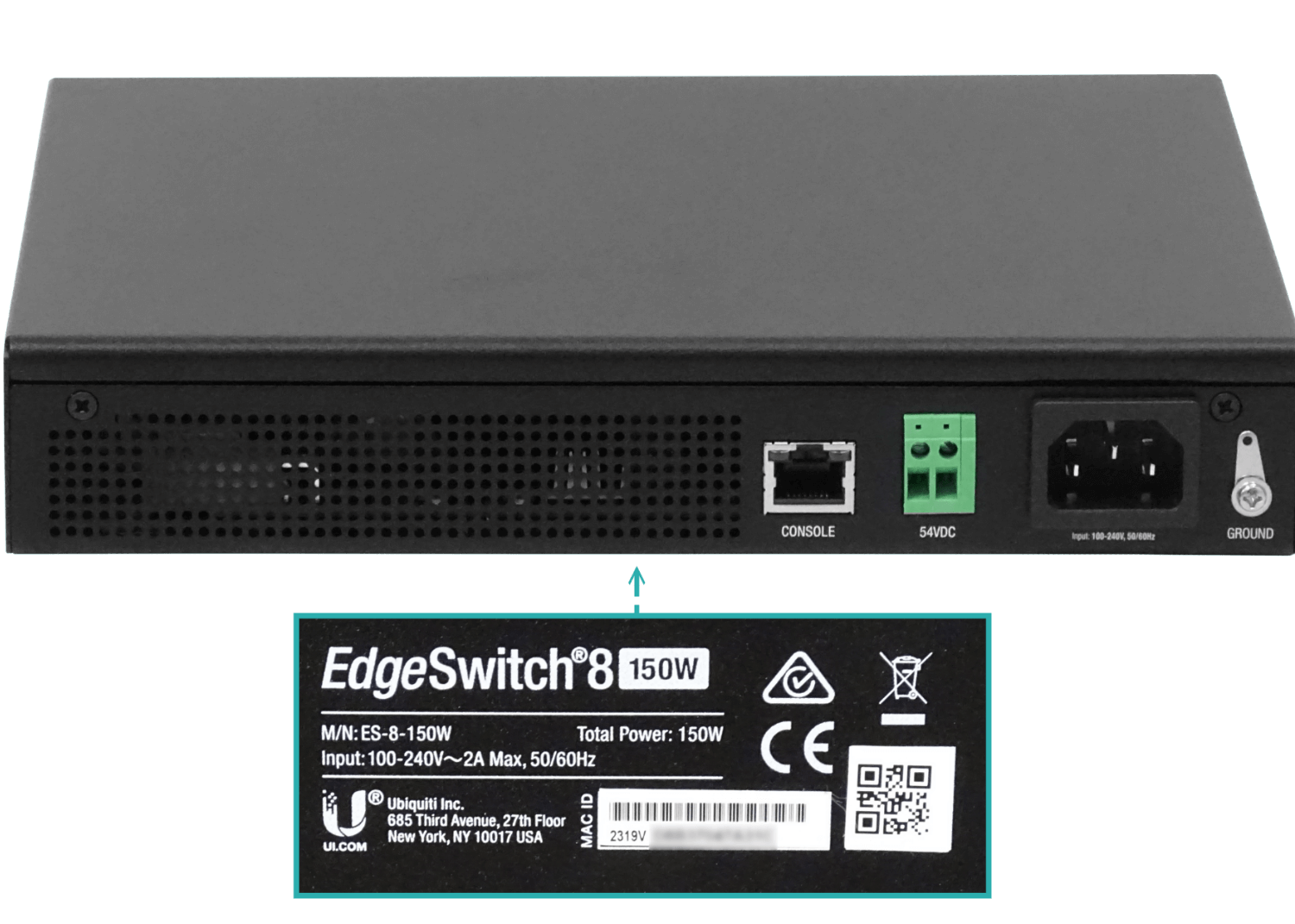 Switch Ubiquiti EdgeSwitch 8 PoE (ES-8-150W), 150W, 8 Puertos Gigabit, 2 SFP, Gestión L2/L3 6