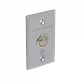 Pulsador de Salida ZKTeco EX-800A - Mecánico de Aluminio, Contacto NO/COM - Miniatura 1