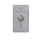 Pulsador de Salida ZKTeco EX-800A - Mecánico de Aluminio, Contacto NO/COM - Miniatura 2