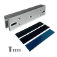 Soporte en U ZKTeco CM-280BU para Retenedor Electromagnético de 280 kg - Miniatura 2