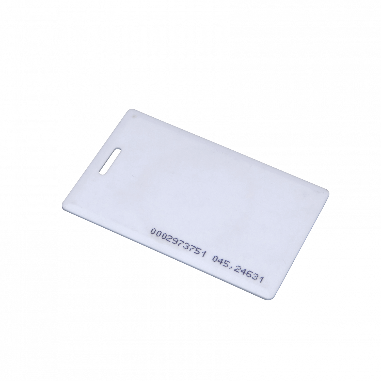 ZK Tarjeta Gruesa Proximidad 125KHz 54x86x2mm PVC Laminado Colgante 2