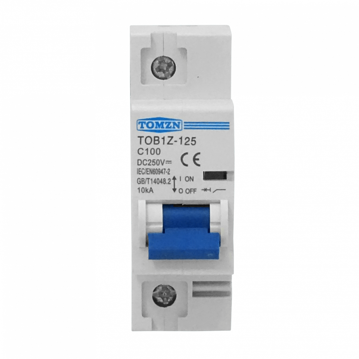 TOMZN 100A 250VDC Interruptor Automatico Termomagnetico C100 CContinua 2