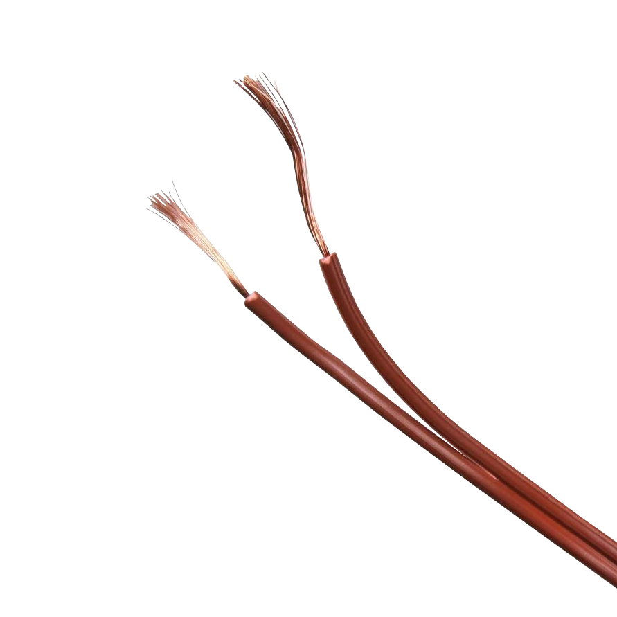 Cable Paralelo Café 2x24AWG CCA 2x0,2mm² Multifilar 100m 1