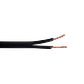 Cable Paralelo Negro 2x24AWG CCA 2x0,2mm² Multifilar 100m - Miniatura 2