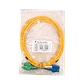 5mt SC/APC-SC/UPC MonoModo SM Duplex Jumper Cable Fibra 3mm 9/125um - Miniatura 2