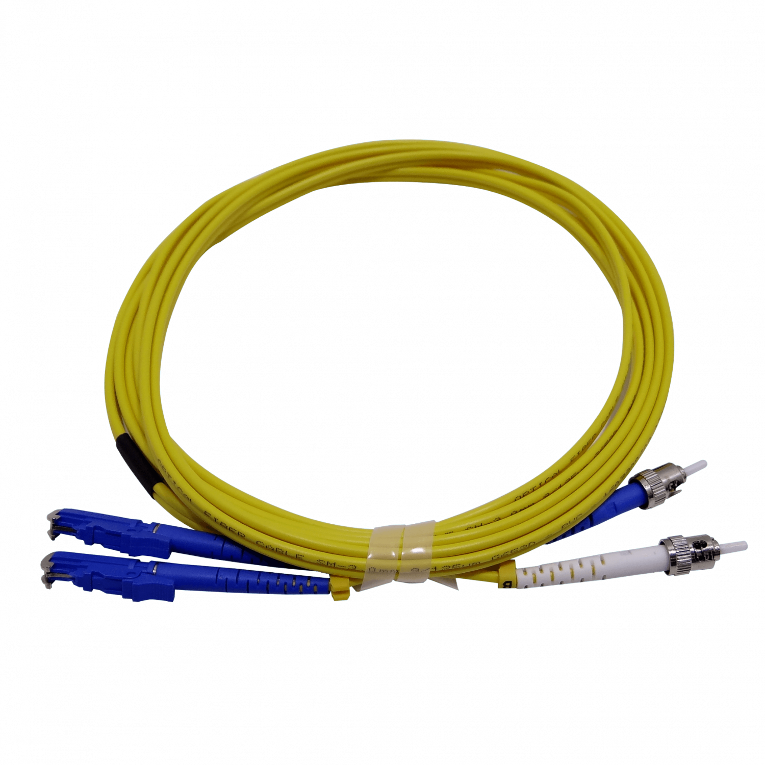 3mt E2000/UPC-ST/UPC MonoModo SM Duplex Jumper Cable Fibra 3.0mm 9/125 1
