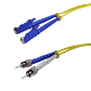 3mt E2000/UPC-ST/UPC MonoModo SM Duplex Jumper Cable Fibra 3.0mm 9/125 - Miniatura 3