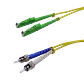 3mt E2000/APC-ST/UPC MonoModo SM Duplex Jumper Cable Fibra 3.0mm 9/125 - Miniatura 2