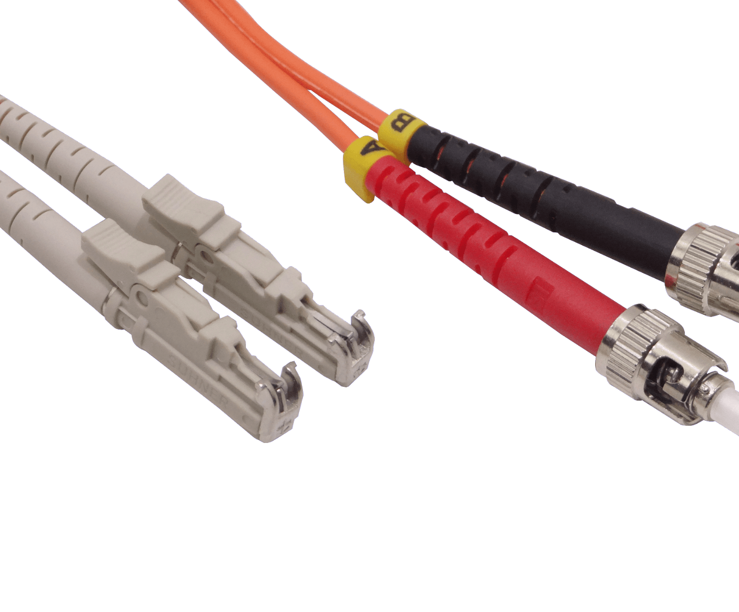 3mt E2000/UPC-ST/UPC OM1 MultiModo MM Duplex Jumper Fibra 62.5/125um 1