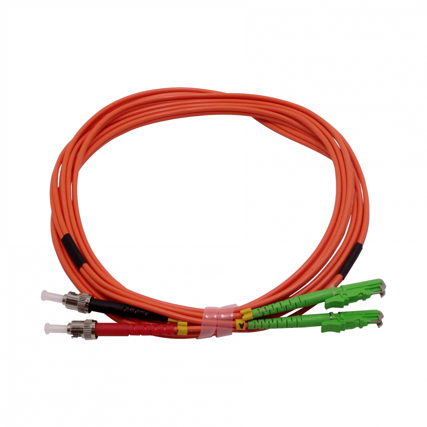 3mt E2000/APC-ST/UPC OM1 MultiModo MM Duplex Jumper Fibra 62.5/125um 3