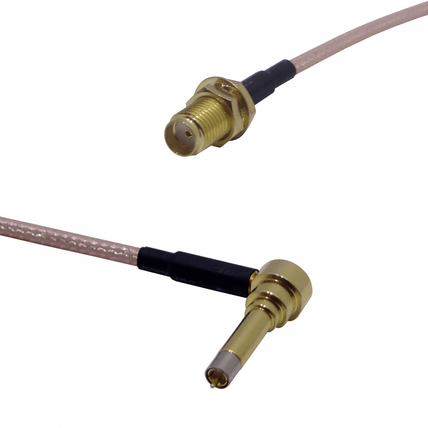 IP-9-Macho-90º .SMA-Hembra Cable Coaxial RG316 11cm 1