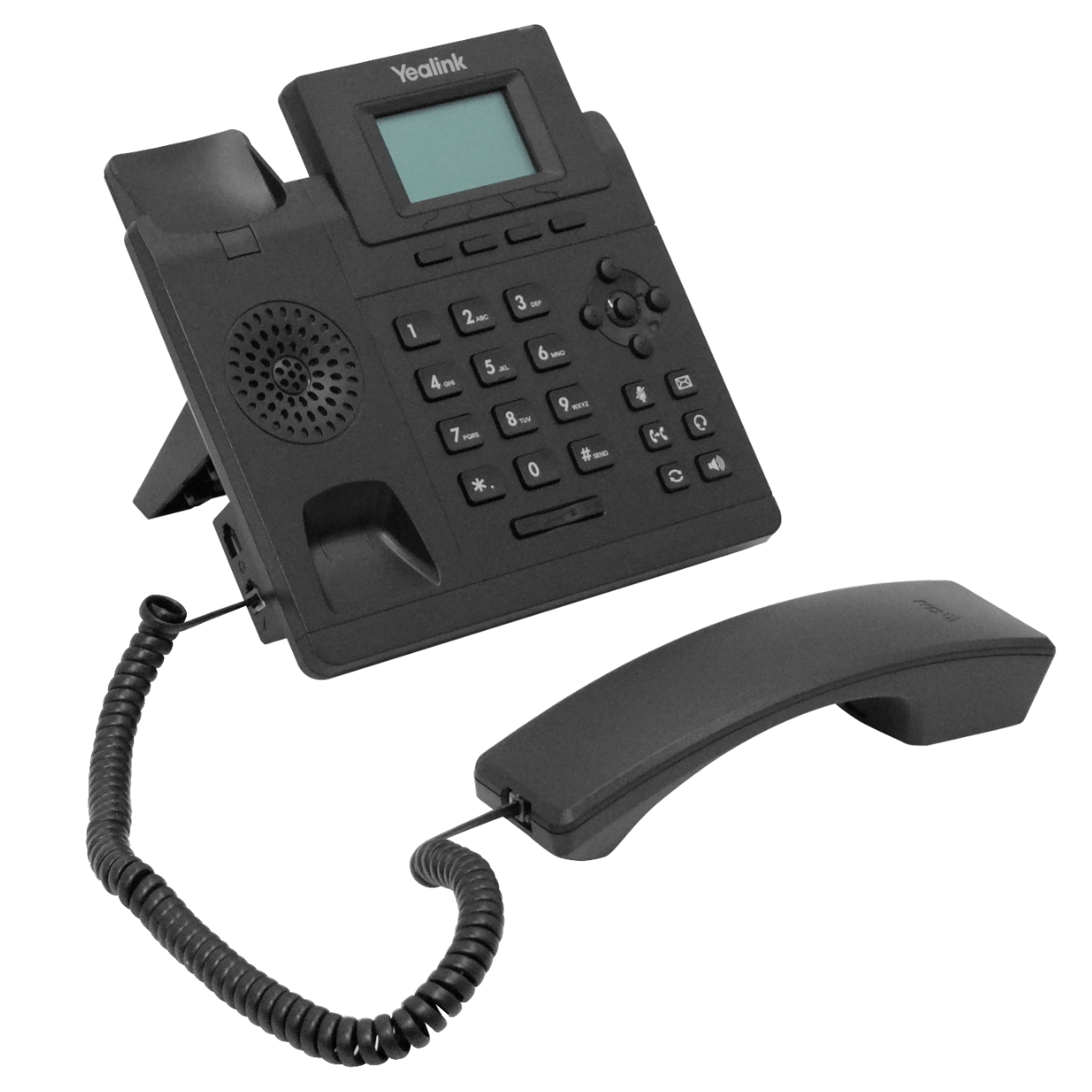 Teléfono IP Yealink SIP T30P 1 cuenta SIP 2 puertos LAN PoE RJ9 sin pantalla iluminada 1