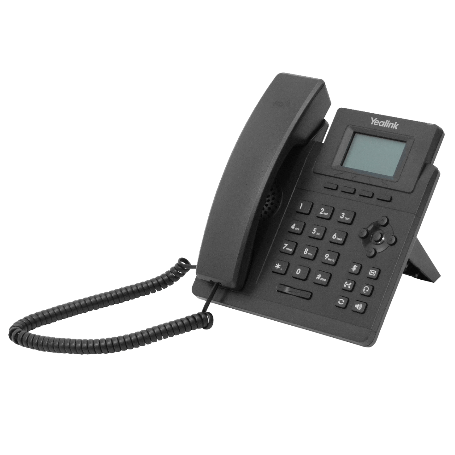 Teléfono IP Yealink SIP T30P 1 cuenta SIP 2 puertos LAN PoE RJ9 sin pantalla iluminada 2