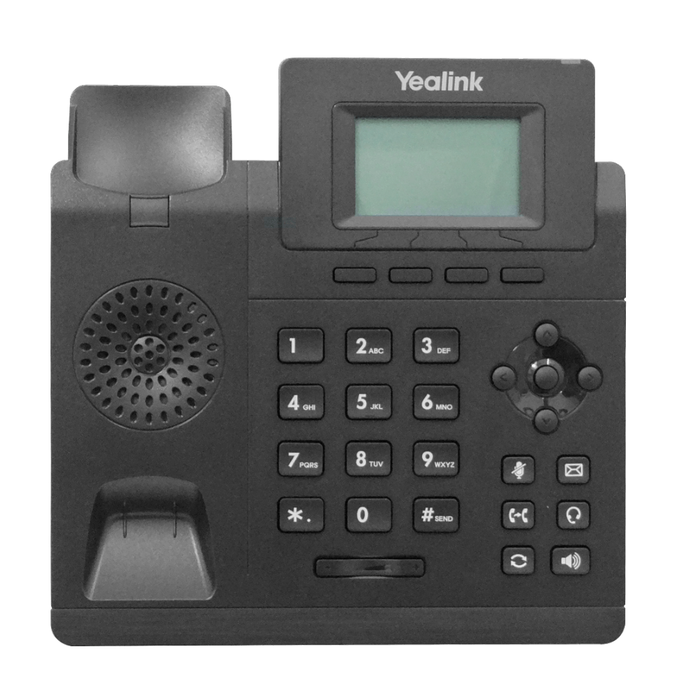 Teléfono IP Yealink SIP T30P 1 cuenta SIP 2 puertos LAN PoE RJ9 sin pantalla iluminada 4