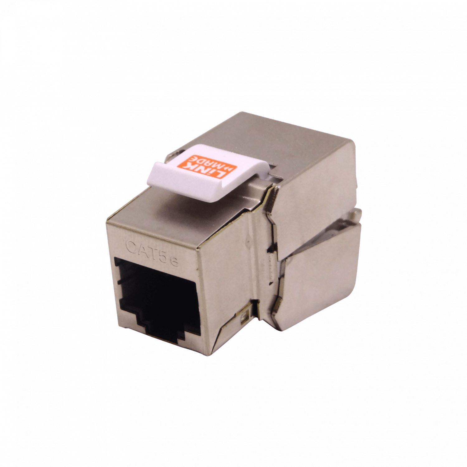 Keystone Blindado LINKMADE KP5SL Plata Cat5E STP FTP F UTP Punchable RJ45 5