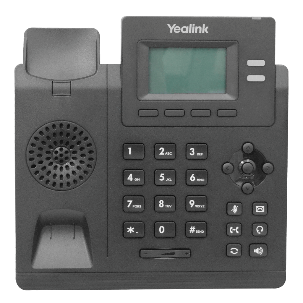 YEALINK 2-SIP 2-LAN inc5V-3W PoE-af RJ9-Audif Pant-ilumin Telefono IP 1