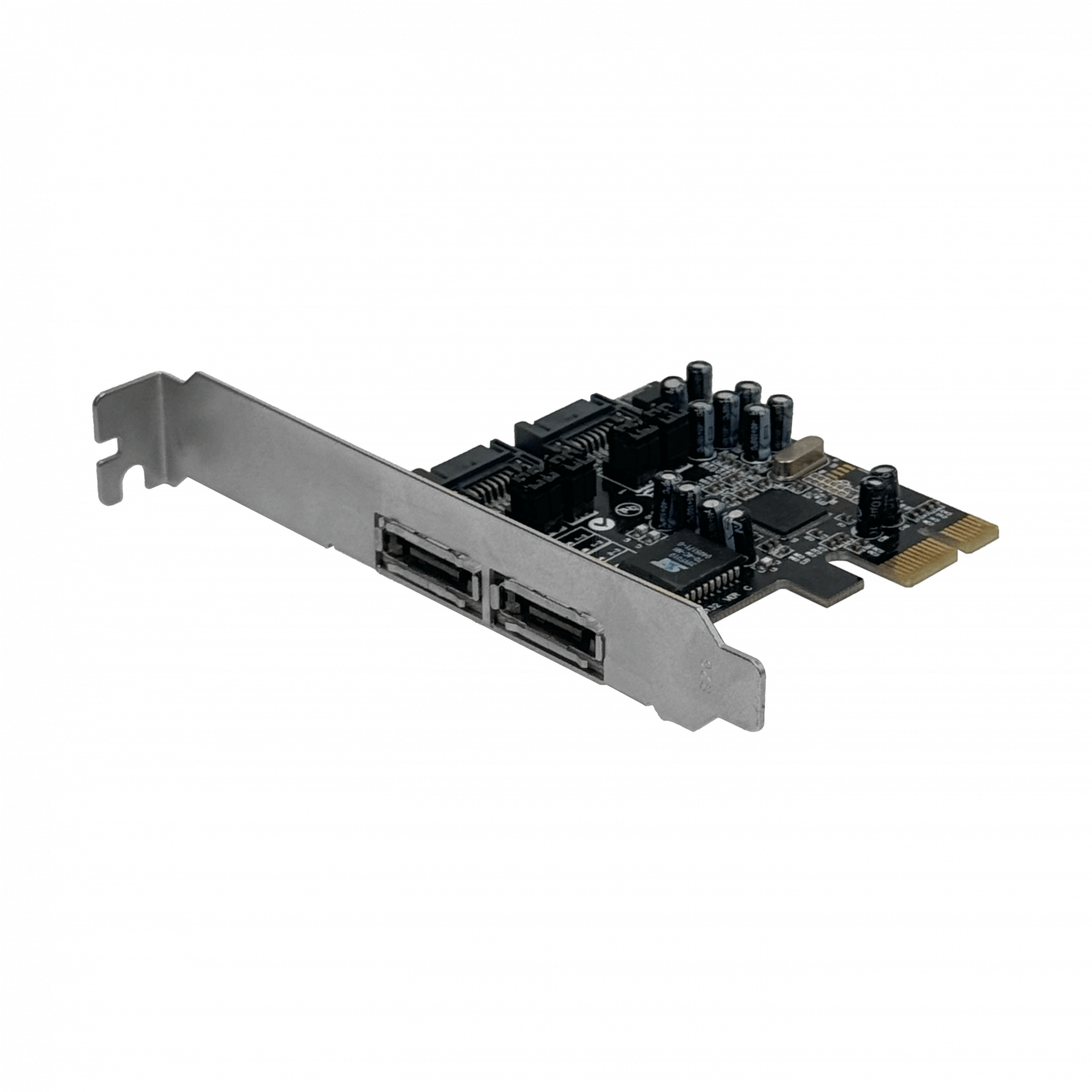 Tarjeta PCIe-x1 2-SATA3.0 2-eSATA3.0 PCIExpress ASM1061 asmedia 3