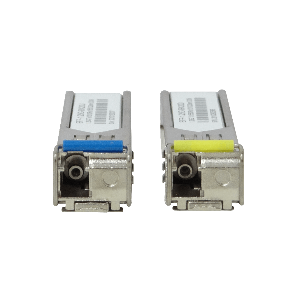 1-LC 20km Pareja SFP WDM Bidireccional 1550nm/1310nm 1,25Gbps BX20 U+D 2