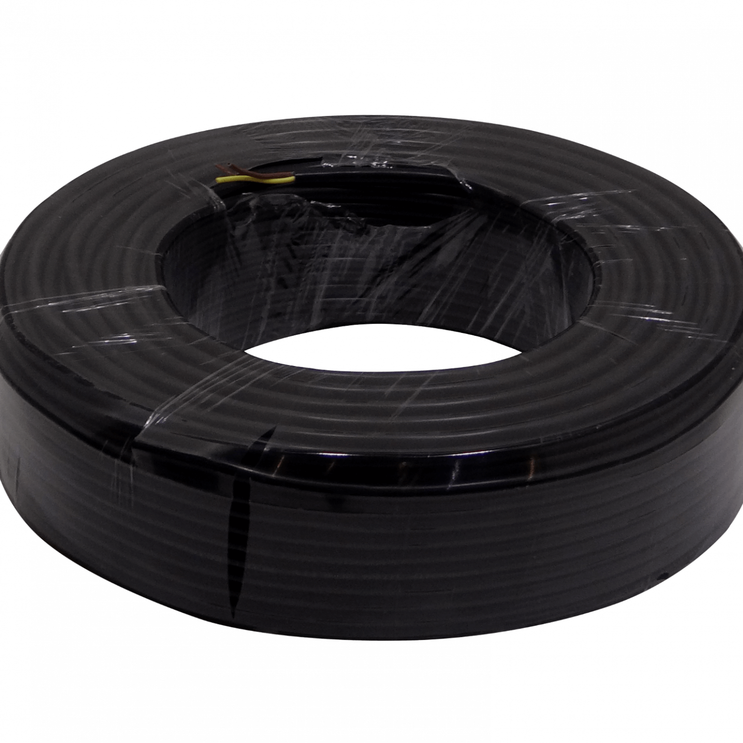 Cable Eléctrico Negro RVV 3x0,50mm² 2-3A 300V AWG20 100m 1