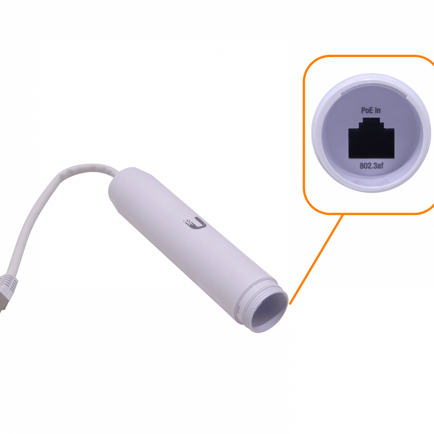 Convertidor PoE Ubiquiti INS-3AF-O-G - Exterior, Gigabit, 802.3af, 48V-in, 24V-out 4