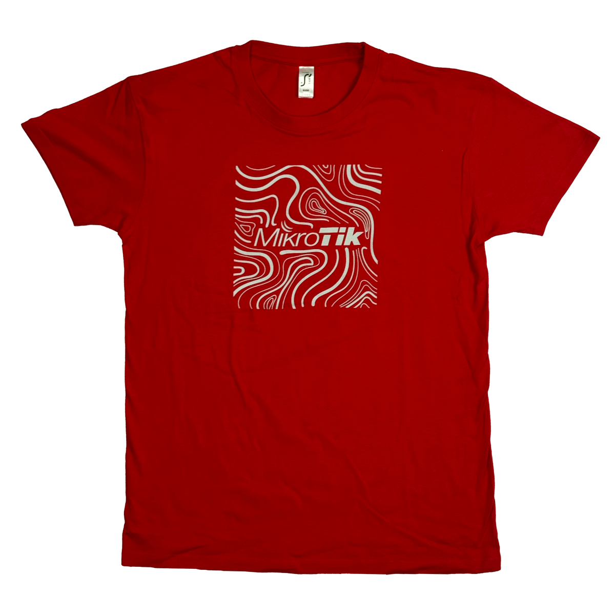 Polera Original MikroTik Talla M - Color Rojo 4