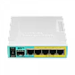Router MikroTik hEX PoE RB960PGS - x5 Puertos, PoE en 4 Puertos, SFP, CPU 800MHz, 128MB RAM - Miniatura 4