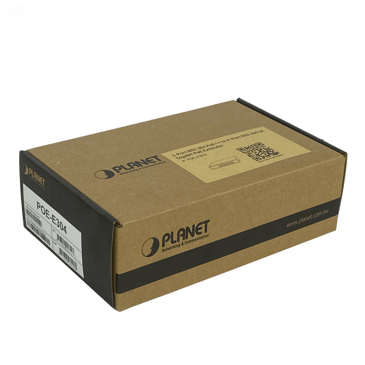 PLANET POE+at 1in-4out Switch 5-1000 56W 50-56V req-Fuente 5,5x2,1 3